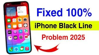 how to fix black line on iphone Screen |iphone black line on screen problem |iPhone black line issue