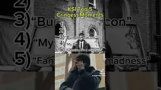 KSI top 5 cringest moments🤣🤣🤣 #kaicenatstream #ksi #ksifunnymoments #newsong #funny