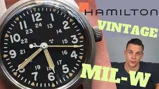 Affordable NOS Vintage: Hamilton Military Issue MIL-W-46374 Review | 10:10 Tock