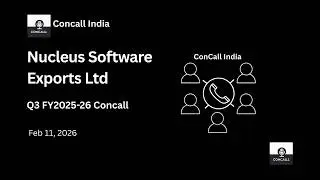 Nucleus Software Exports Ltd Q3 FY2025-26 Concall