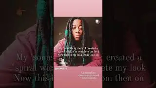 Creation of the JumpropeWicks&trade;& #locs Pattern #locextensions