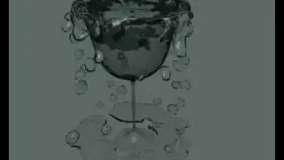 Glass and water with Blender and Yafray