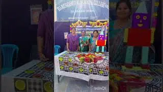 Tgrs girls Balanagar Maths day celebrations