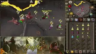Misfits vs Chosen Few + Hydra P2P PKRI Deep Wilderness Pure WAR [OSRS]