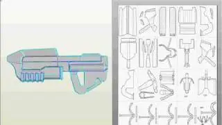 halo pepakura tutorial #2