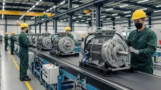 Inside the Smart Electric Motor Factory &ndash; From Raw Components to High-Tech Assembly (Full Process)