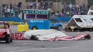 Caravan Destruction Derby Aldershot Banger Racing 24/9/23