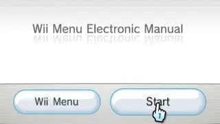 Wii Menu Electronic Manual (Wii U version)