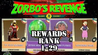 Katherine Swan, Octosaw & More Season 7 - Rank 1-29 Rewards Review - Fallout 76