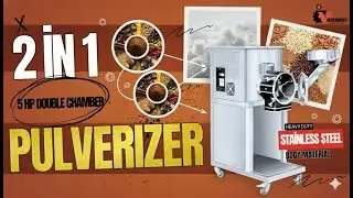 2 In 1 Pulverizer For Flour & Masala Griding | 5 HP Commercial Pulveriser #cimachinery #pulverizer