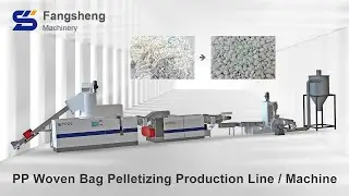 PP Woven Bag Pelletizing Production Line - Fangsheng Machinery