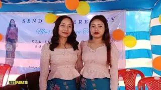 Miss.Remsiempui Ṭhiek Send of Ceremony Programme #Location #ngaiban #cachar #assam Vst Parate #vlog🔥