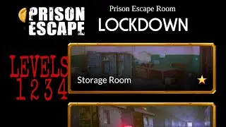 Prison Escape Room: Lockdown Levels 1 2 3 4 walkthrough