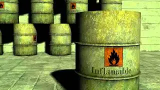 3D Max Stuff 002 Barrel, Бочка