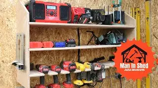 Power Tool Storage and Charging Station.
