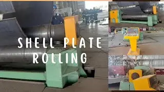 Plates rolling #tank #rolling #shell