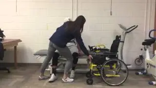 Standing Pivot Transfer with Right Sided Hemiplegia