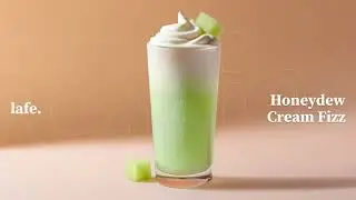 Honeydew Cream Fizz &ndash; fresh mellow cafe lofi for study & focus | lafe lofi