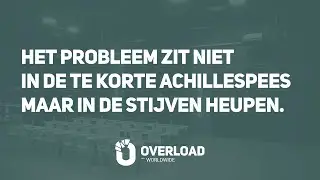 Het probleem zit niet in de te korte achillespees maar in de stijven heupen. - OVERLOAD WORLDWIDE