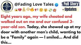 Eight years ago, my wife cheated and walked out on me and our confused 3-year-old son....