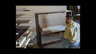 Transformation d'un piano en bureau
