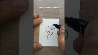 挑战中国风纹样/云纹-018/Zero-based/how to draw clouds/zentangle/zendoodles/doodle/Chinese traditional pattern