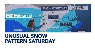 6A SNOWSTORM UPDATE: Snow falling west of Triangle and from I95 and east