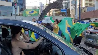 Em Recife Motoristas Reagem a Manifesta&ccedil;&atilde;o contra pris&atilde;o de Bolsonaro 