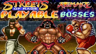 Streets of Rage REMAKE - R.BEAR, BARBON, ABADEDE МОД трейлер