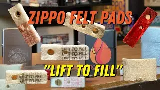 Фетровые прокладки Zippo: почему нужно &laquo;поднимать, чтобы заполнить&raquo;