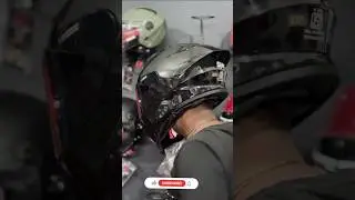 SMK Stellar GL 200 black helmet|#shorts #youtube