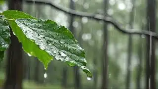 10 Hours of Gentle Rain 🌿 | Relaxing Rain Sounds for Sleep, Study & Stress Relief