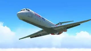 dana air 992 - crash animation
