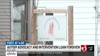 Rutland forgives loan for autism advocacy organization