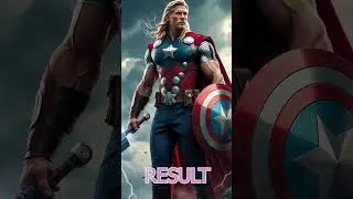 Let's create THOR hybrid! ☠️ #hybrids #fusion #marvel #avengers
