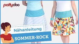 Rock mit Rei&szlig;verschluss n&auml;hen f&uuml;r Anf&auml;nger