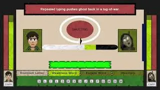 What If RPG Combat Was Based on Typing? (Indie Horror Devlog)