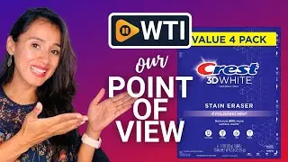 Crest 3D White Stain Eraser Toothpaste | Our Point Of View