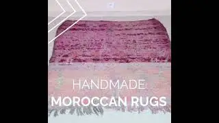 Handmade berber moroccan rugs