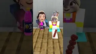 Zoey and Judy Hopps in the Matching Picture Challenge!