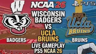 Wisconsin Dynasty vs UCLA Huge Big 10 Matchup Chill Stream