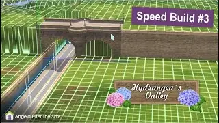 Speed Build #3 Mundo The Sims 3 - Hydrangea&acute;s Valley