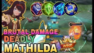 BRUTAL DAMAGE / DEADLY MATHILDA / MATHILDA GAMEPLAY HIGHLIGHTS MATHILDA BUILD 2021 @papatotogaming