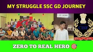 My sscgd journey 🥹|| sscgd journey 2021-24||struggle to cisf ⚔️ तक का सफ़र|| zero to real hero||#rwa