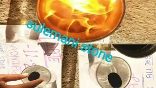 sulemani stone water test original and fire trst 📲📞 9685410802