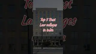 Top 5 Best law colleges in india |Best NLU in India | Through the CLAT and AILET exams |