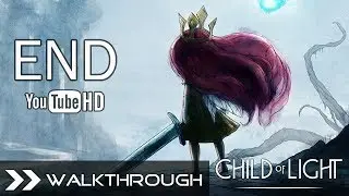 Child of Light Ending - Walkthrough Gameplay (Umbra Final Boss & After Credits Cutscene) HD 1080p