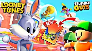 *LOONEY TUNES* В СТАМБЛ ГАЙС (БЕТА 0.72) НОВАЯ КАРТА + ЭМОЦИЯ / Stumble Guys 0.72