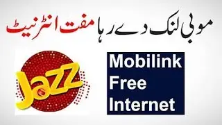 How To Use Mobilink jazz free unlimited free internet code 2018