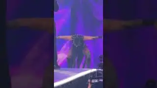 Rhea Ripley Wrestlemania 41 LIVE entrance view from the ramp #rhearipley